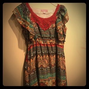Aztec print Dress